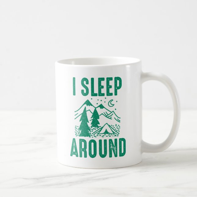 Ich schlafe umher kaffeetasse (Rechts)