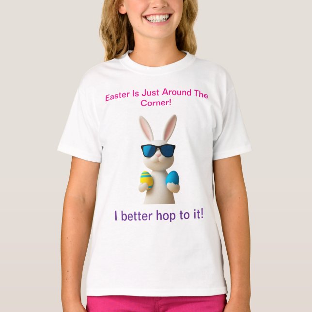 Ich schlage lieber zu Ostern T - Shirt (Vorderseite)