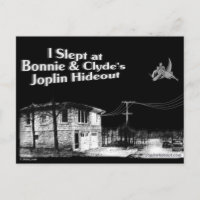 Ich schlief in Bonnie & Clydes Joplin Hideout