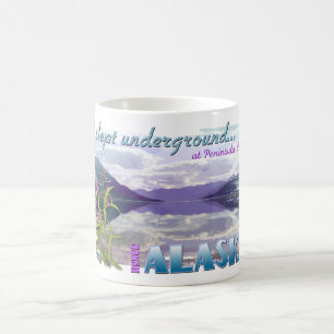 Ich schlief Untergrund Kaffeetasse