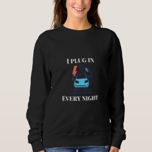 Ich schließe jeden Abend ein Sweatshirt