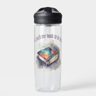 Ich schloss mein Buch, um hier zu sein Trinkflasche