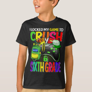 Ich schloss mein Spiel ab, um den 6. T-Shirt
