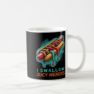 Ich schlucken Juicie Dackeln Erwachsene Humor schw Kaffeetasse