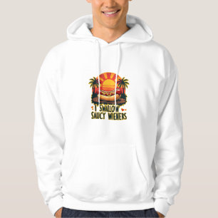 Ich schlucken Saucy Dackeln Funny Adult Joke Hot D Hoodie
