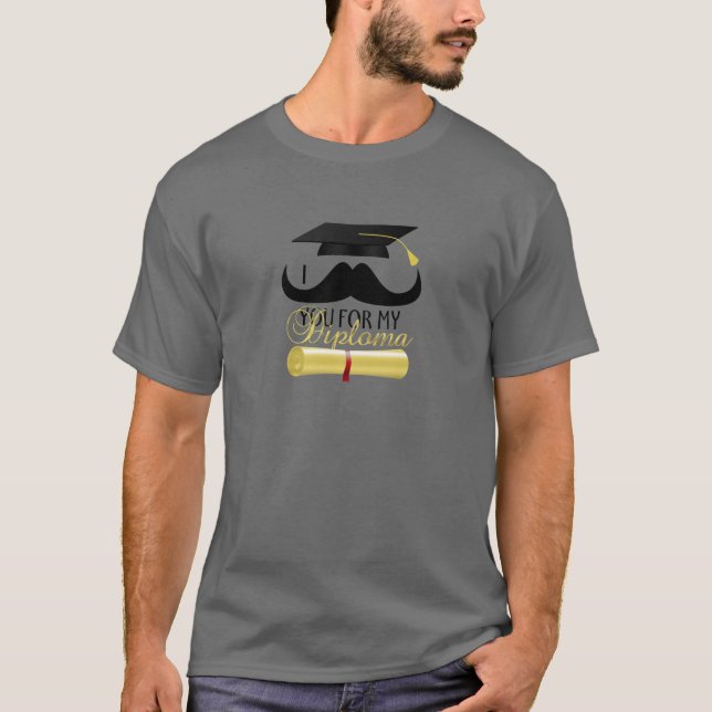 Ich schlüpfe dich für mein Diplom mit Abitur T-Shirt (Vorderseite)