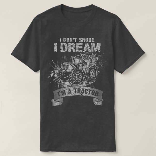 Ich schnappe nicht, dass ich träume, ich bin ein T T-Shirt (Design vorne)
