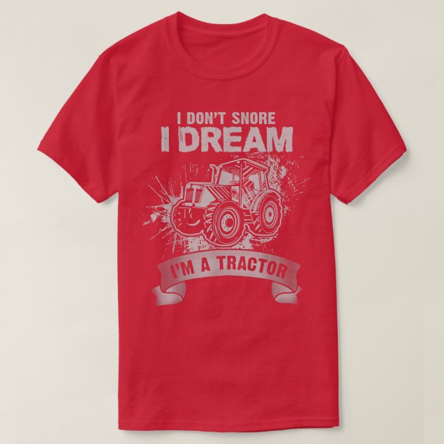 Ich schnappe nicht, dass ich träume, ich bin ein T T-Shirt (Design vorne)