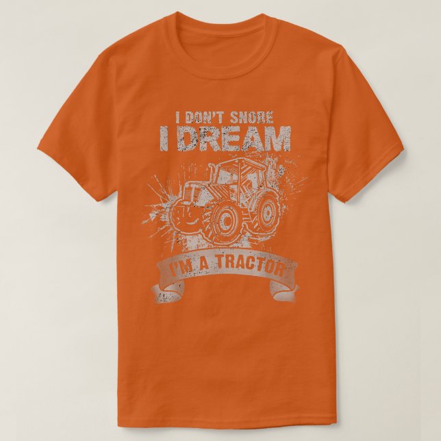 Ich schnappe nicht, dass ich träume, ich bin ein T T-Shirt (Design vorne)