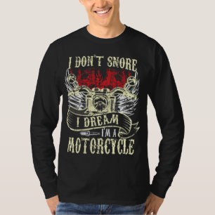 Ich schnarche nicht, dass ich träume, dass ich ein T-Shirt