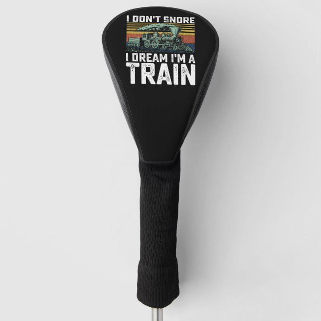 Ich schnarche nicht, dass ich träume, ich bin ein  golf headcover (Vorderseite)