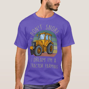 Ich schnarche nicht, ich träume, ich bin ein Trakt T-Shirt