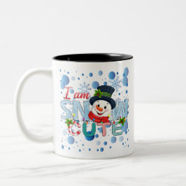 Ich schnee Niedlich Zweifarbige Tasse