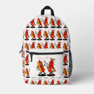 Ich schneide auf saftigen Dackeln Erwachsenen Humo Bedruckter Rucksack