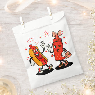Ich schneide auf saftigen Dackeln Erwachsenen Humo Geschenktütchen