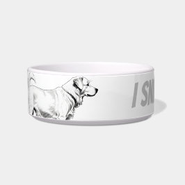 Ich schnüffle Hintern Napf