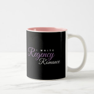 Ich schreibe die Regentschaft Romance Zweifarbige Tasse