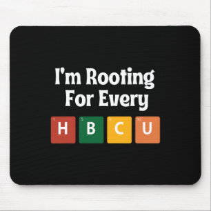 Ich schreibe für jeden Monat schwarzer Geschichte Mousepad
