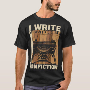 Ich schreibe Grafikautoren Coole Redewendungen Plu T-Shirt