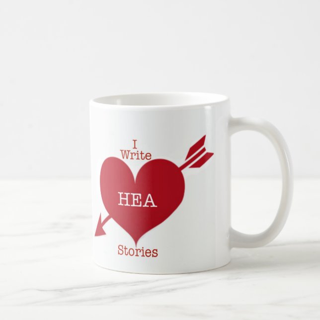 Ich schreibe HEA Stories Coffee Tasse (Rechts)
