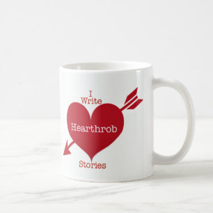 Ich schreibe Heartthrob Stories Coffee Tasse