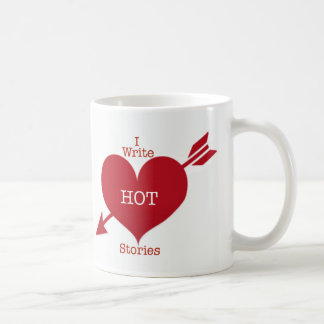 Ich schreibe heiße Geschichten Coffee Tasse