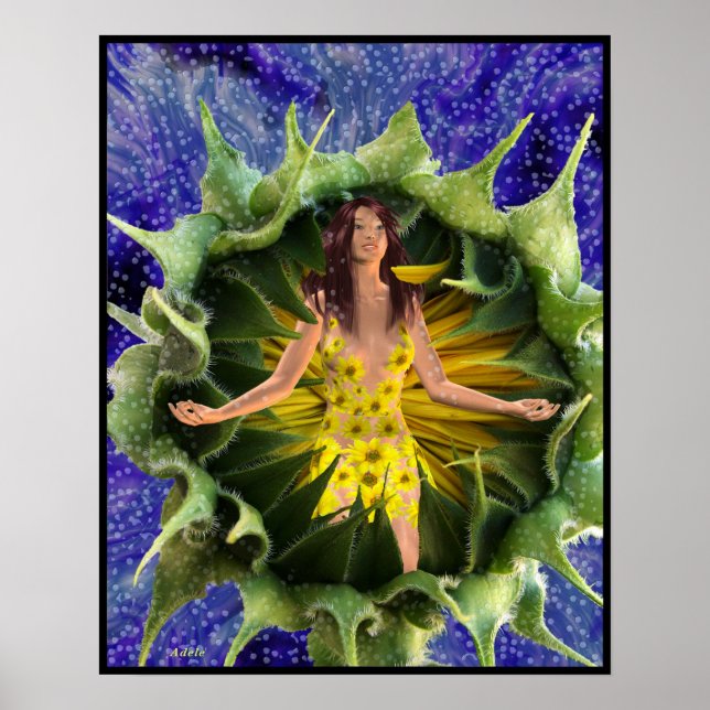 Ich schreibe Meditationen, Schwierigkeiten am Anfa Poster (Vorne)