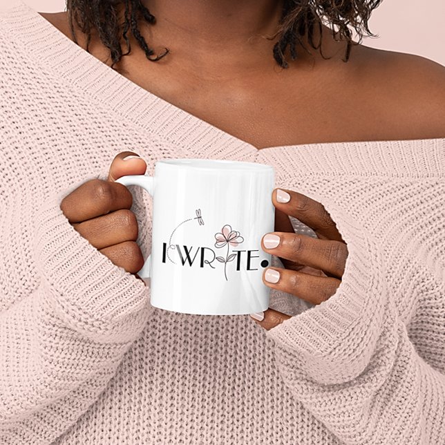 Ich schreibe Motivierend Kaffeetasse (Von Creator hochgeladen)