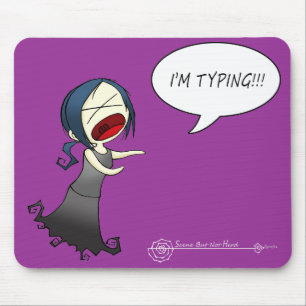 Ich SCHREIBE!!! Mousepad