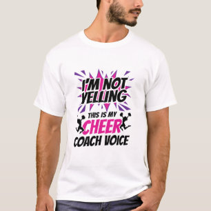Ich schreibe nicht, dass das meine Coach-Stimme is T-Shirt