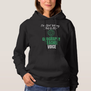 Ich schreibe nicht, dass das meine Geografie-Lehre Hoodie