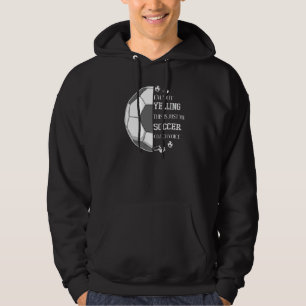 Ich schreibe nicht, dass das nur meine Fußball-Coa Hoodie