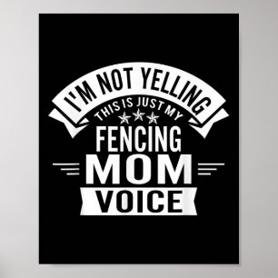 Ich schreibe nicht, dass das nur meine Mama ist, d Poster