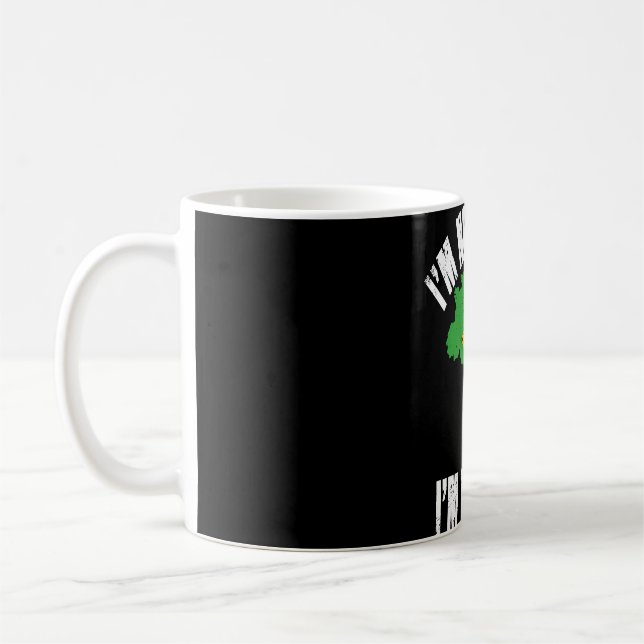 Ich schreibe nicht, dass ich Brasilianer Retro Dis Kaffeetasse (Links)