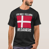 Ich schreibe nicht, dass ich dänische Landesflagge