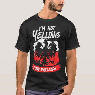 Ich schreibe nicht, dass ich der polnische Dyngus- T-Shirt