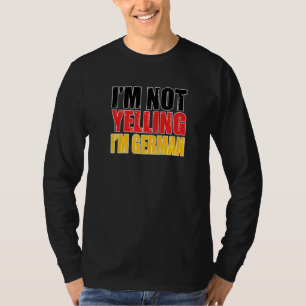 Ich schreibe nicht, dass ich deutsches europäische T-Shirt