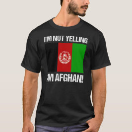 Ich schreibe nicht, dass ich eine afghanische Länd T-Shirt