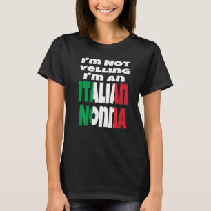 Ich schreibe nicht, dass ich eine italienische Non T-Shirt