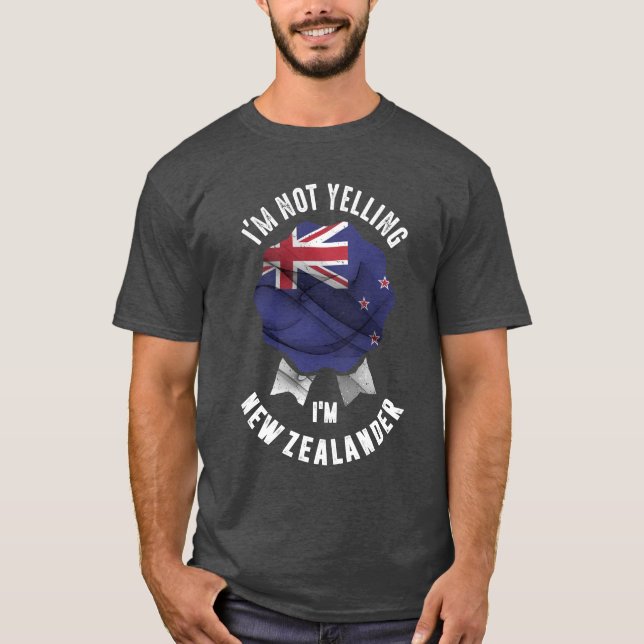 Ich schreibe nicht, dass ich Neuseeländer bin T-Shirt (Vorderseite)