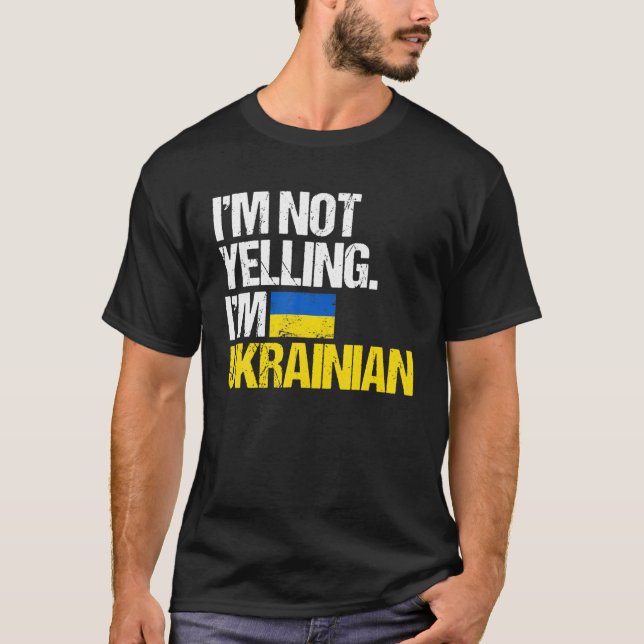 Ich schreibe nicht, dass ich Ukrainerin bin, ich s T-Shirt (Vorderseite)