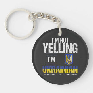 Ich schreibe nicht, dass ich Ukrainerin bin Schlüsselanhänger