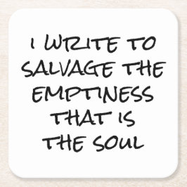 Ich schreibe Paper Untersetzer