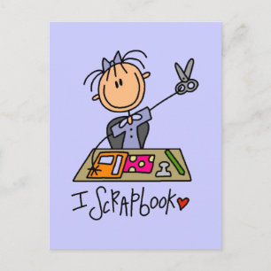 Ich schreibe T-Shirts und Geschenke Postkarte