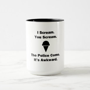 Ich schreie dich an tasse