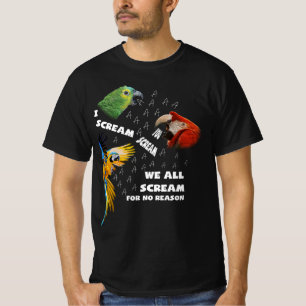 Ich schreie dir, wir schrecken alle nach sonnigen T-Shirt