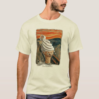 Ich schreie Eiscreme T-Shirt