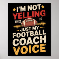 Ich Schreie Nicht, Das Ist Nur Mein Football-Coach