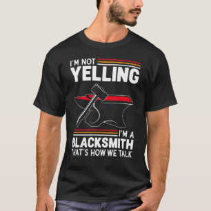 Ich schreie nicht, ich bin ein Schmied Hammer Ambo T-Shirt