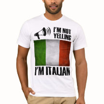 Ich schreie nicht, ich bin Italienischer Funny Ita